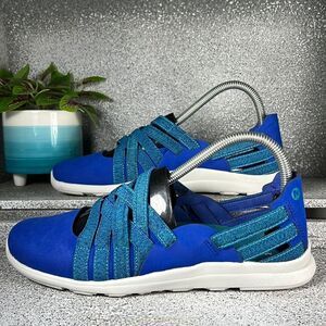 MERRELL Blue Flora Kye Sodalite Atlantis Weave Slip On Sneakers Shoes Size 8